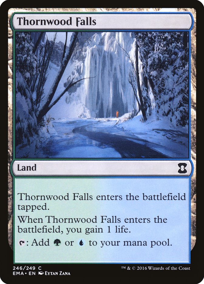 Thornwood Falls [Eternal Masters] Magic: The Gathering
