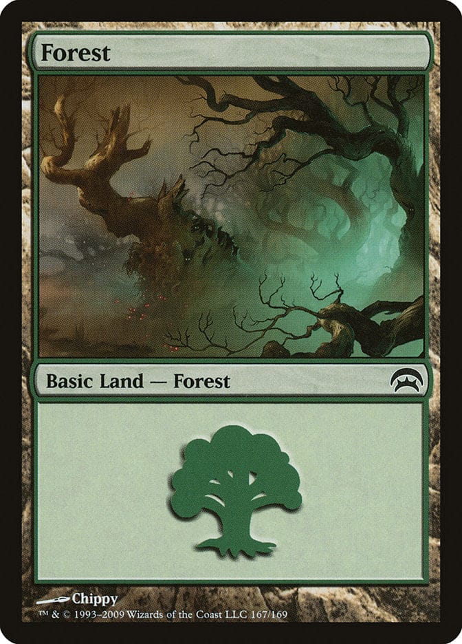 Forest (167) [Planechase] Magic: The Gathering