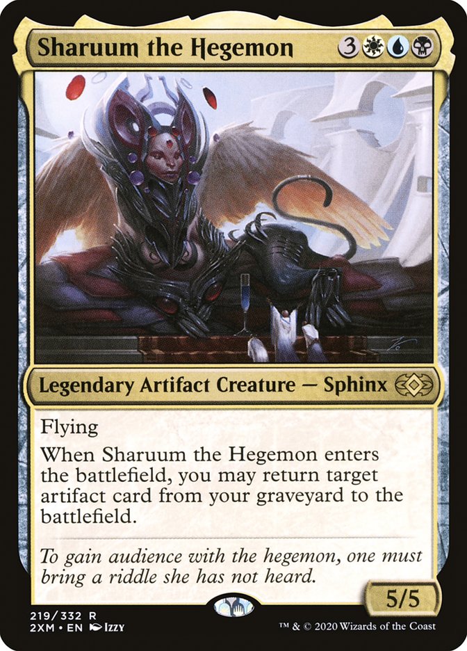 Sharuum the Hegemon [Double Masters] Magic: The Gathering