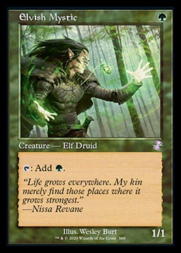 Elvish Mystic (Timeshifted) [Time Spiral Remastered] Magic: The Gathering