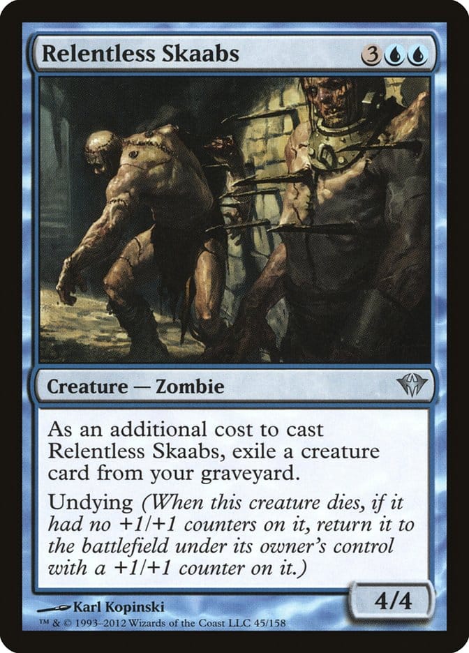 Relentless Skaabs [Dark Ascension] Magic: The Gathering