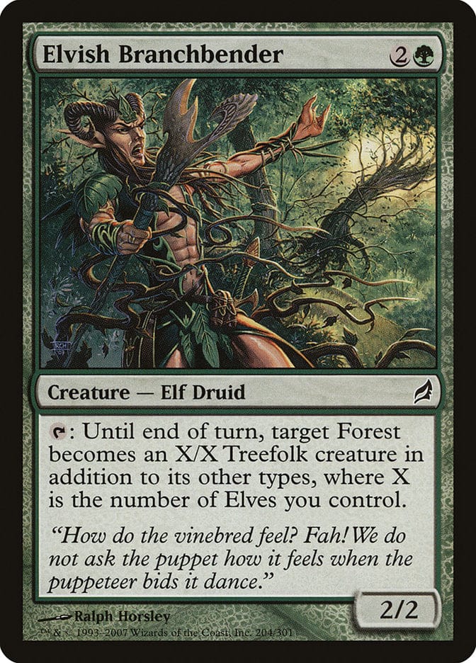 Elvish Branchbender [Lorwyn] Magic: The Gathering