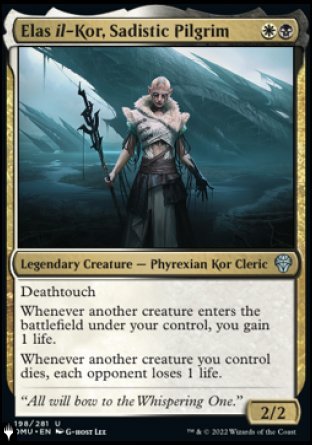 Elas il-Kor, Sadistic Pilgrim [The List] Magic: The Gathering