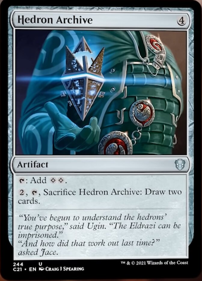 Hedron Archive [Commander 2021] Magic: The Gathering