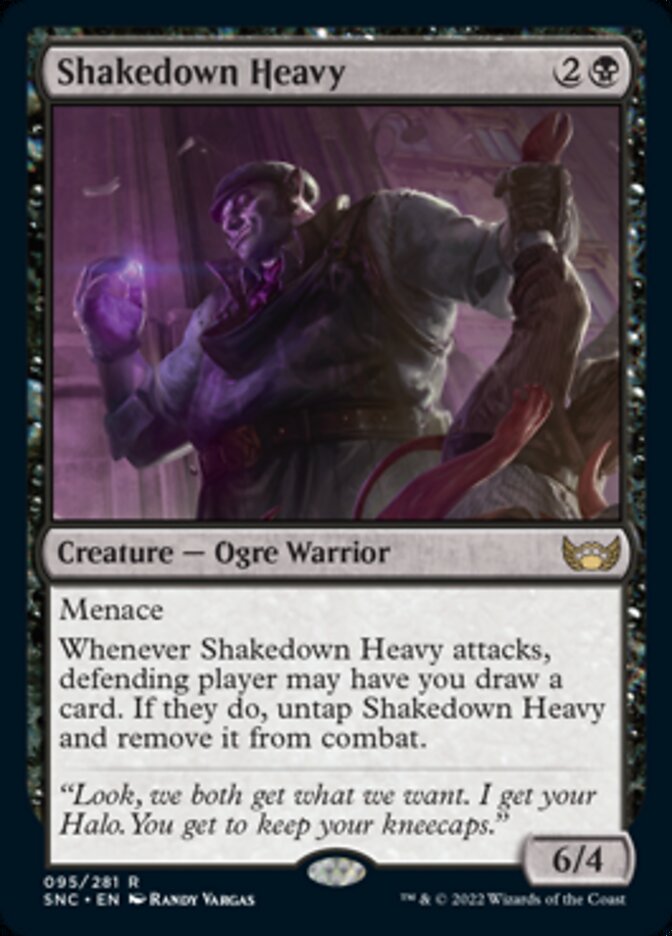 Shakedown Heavy [Streets of New Capenna] Magic: The Gathering