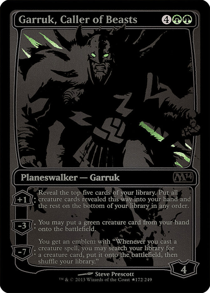 Garruk, Caller of Beasts [San Diego Comic-Con 2013] Magic: The Gathering