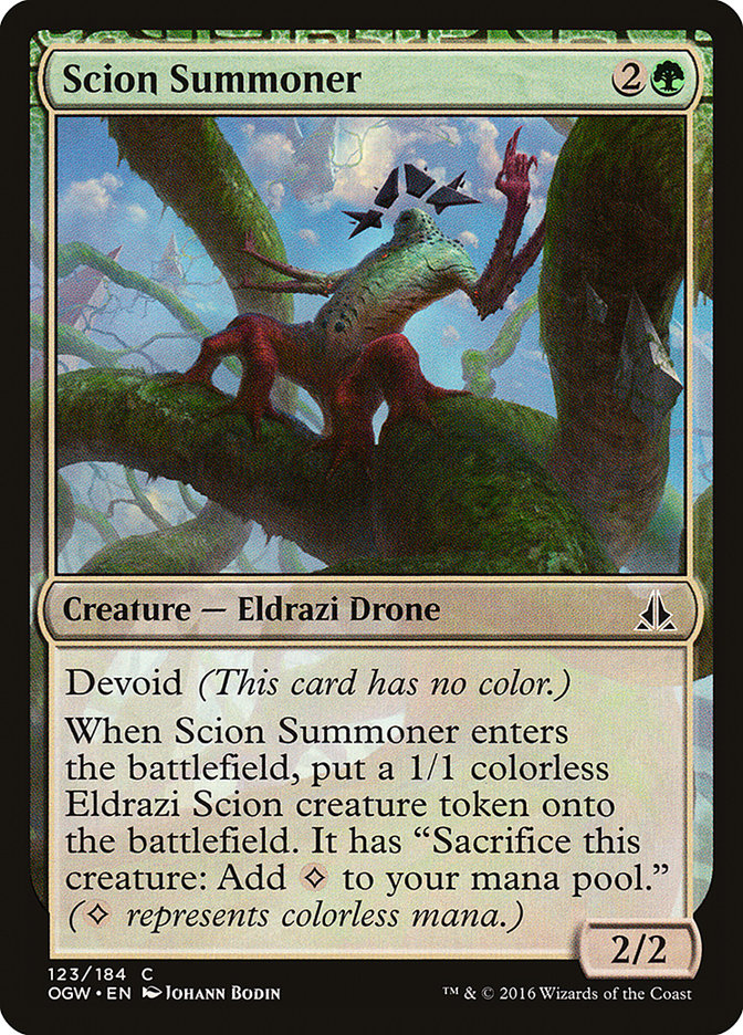 Scion Summoner [Oath of the Gatewatch] Magic: The Gathering