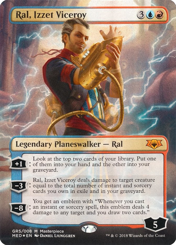 Ral, Izzet Viceroy [Mythic Edition] Magic: The Gathering