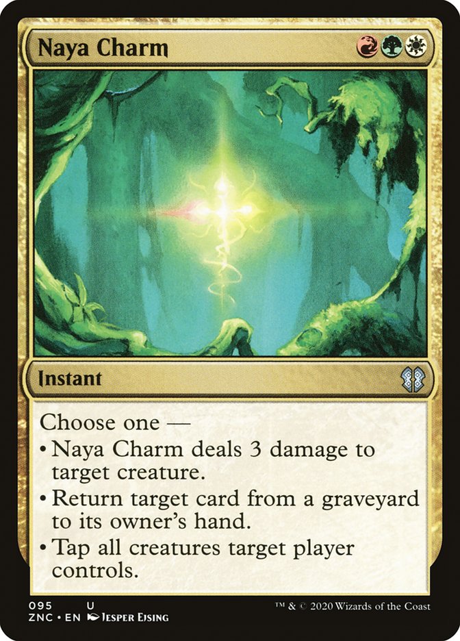 Naya Charm [Zendikar Rising Commander] Magic: The Gathering