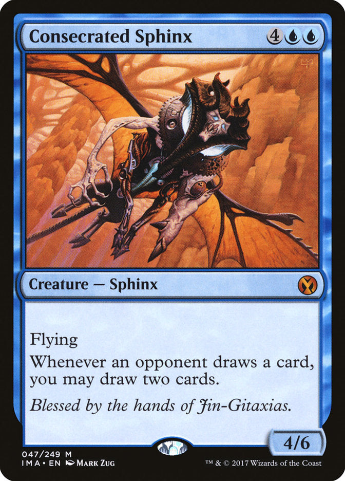 Consecrated Sphinx [Iconic Masters] Magic: The Gathering