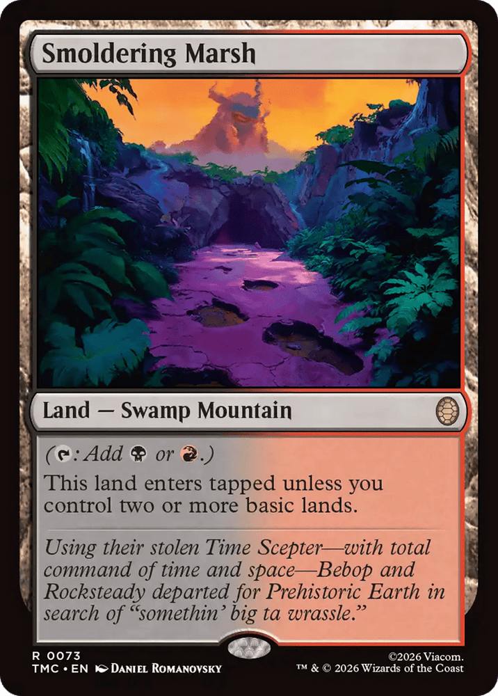Smoldering Marsh [Teenage Mutant Ninja Turtles Commander]