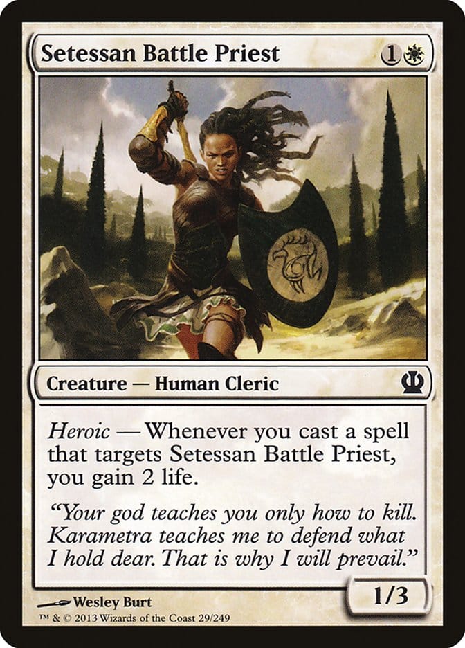 Setessan Battle Priest [Theros] Magic: The Gathering