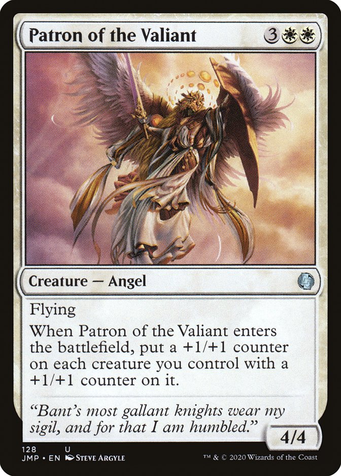 Patron of the Valiant [Jumpstart] Magic: The Gathering