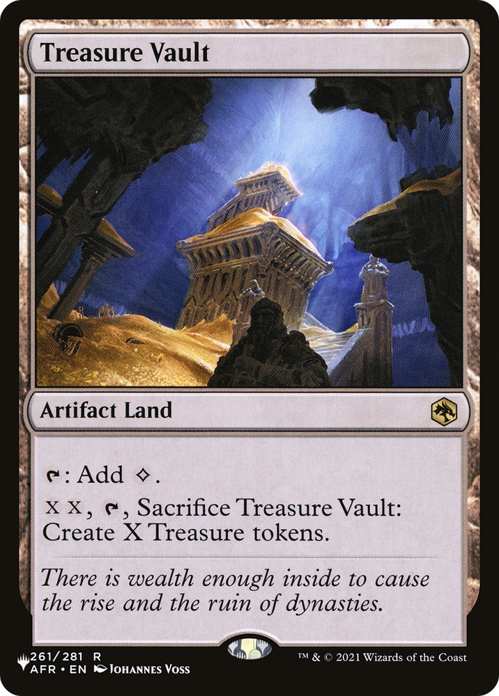 Treasure Vault [The List] Magic: The Gathering