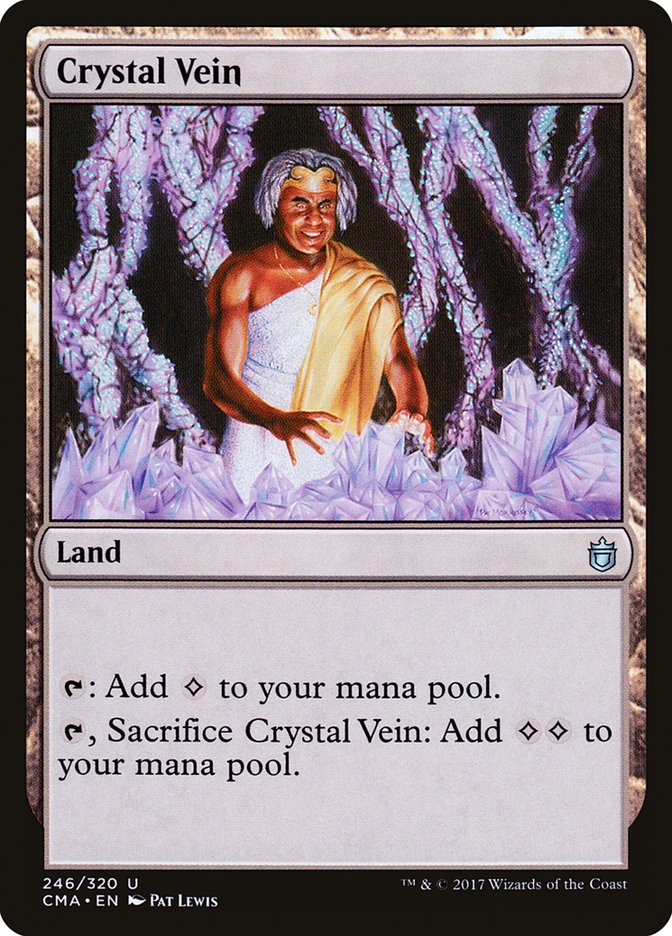 Crystal Vein [Commander Anthology] Magic: The Gathering