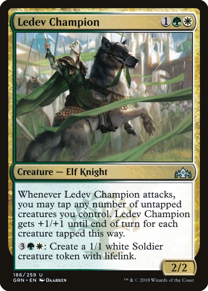 Ledev Champion [Guilds of Ravnica] Magic: The Gathering