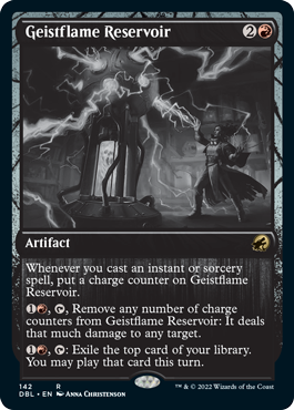 Geistflame Reservoir [Innistrad: Double Feature] Magic: The Gathering