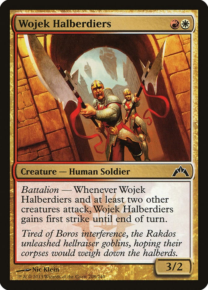 Wojek Halberdiers [Gatecrash] Magic: The Gathering