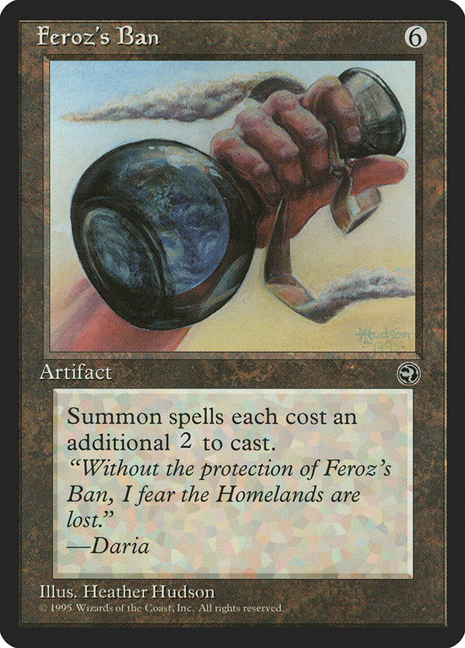 Feroz's Ban [Homelands] Magic: The Gathering
