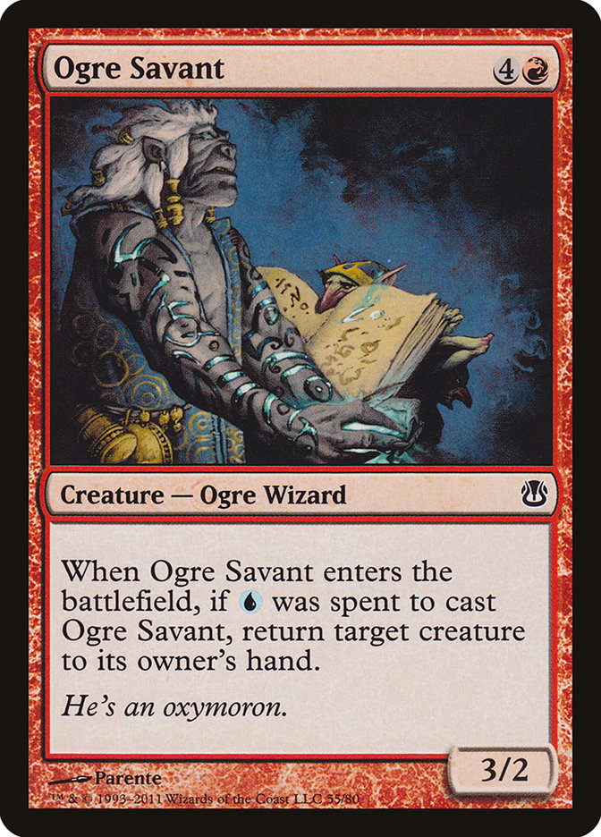 Ogre Savant [Duel Decks: Ajani vs. Nicol Bolas] Magic: The Gathering