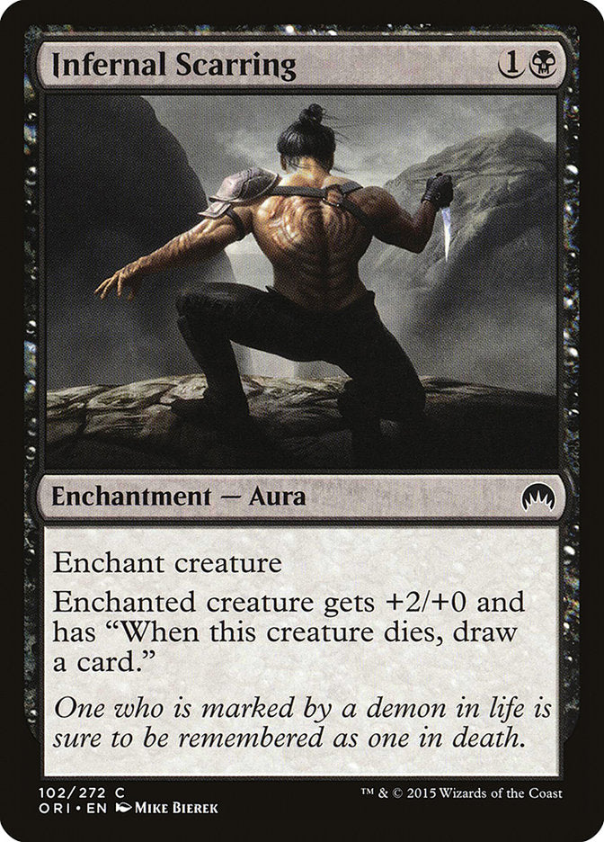 Infernal Scarring [Magic Origins] Magic: The Gathering