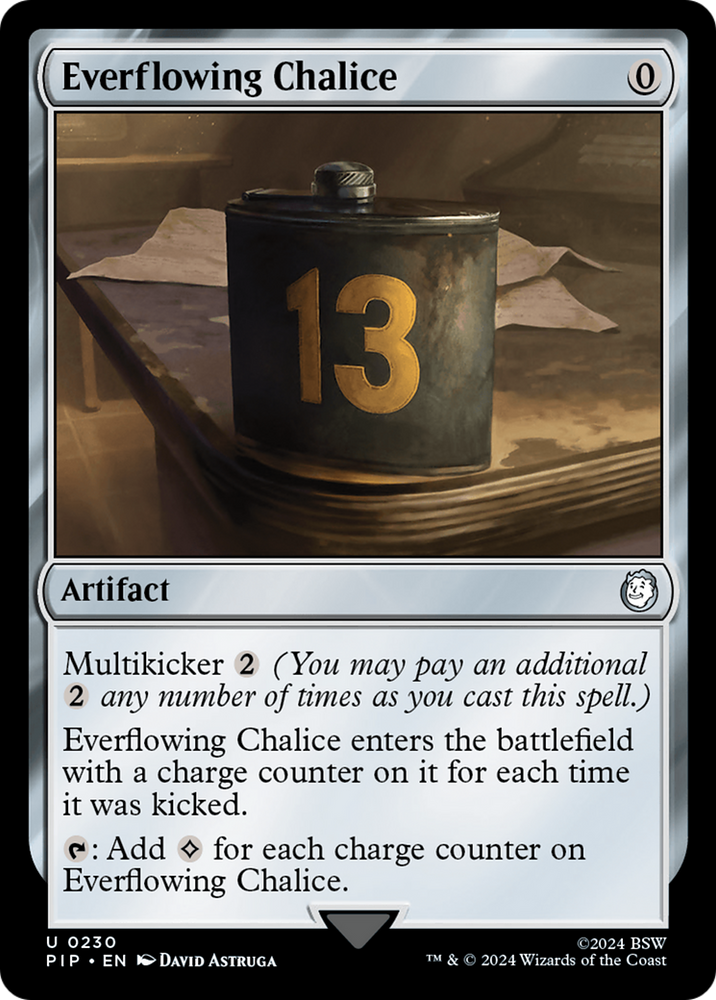 Everflowing Chalice [Fallout] Magic: The Gathering