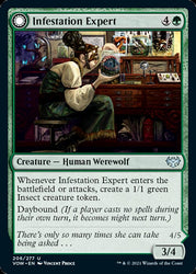 Infestation Expert // Infested Werewolf [Innistrad: Crimson Vow] Magic: The Gathering