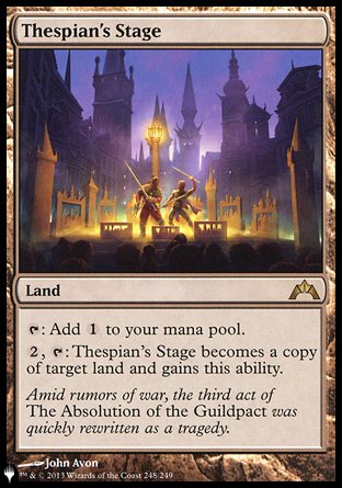 Thespian's Stage [The List] Magic: The Gathering