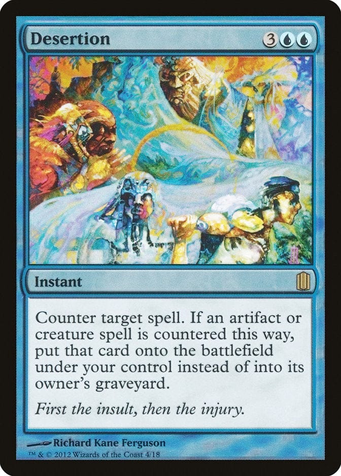 Desertion [Commander's Arsenal] Magic: The Gathering