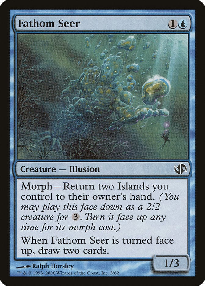 Fathom Seer [Duel Decks: Jace vs. Chandra] Magic: The Gathering