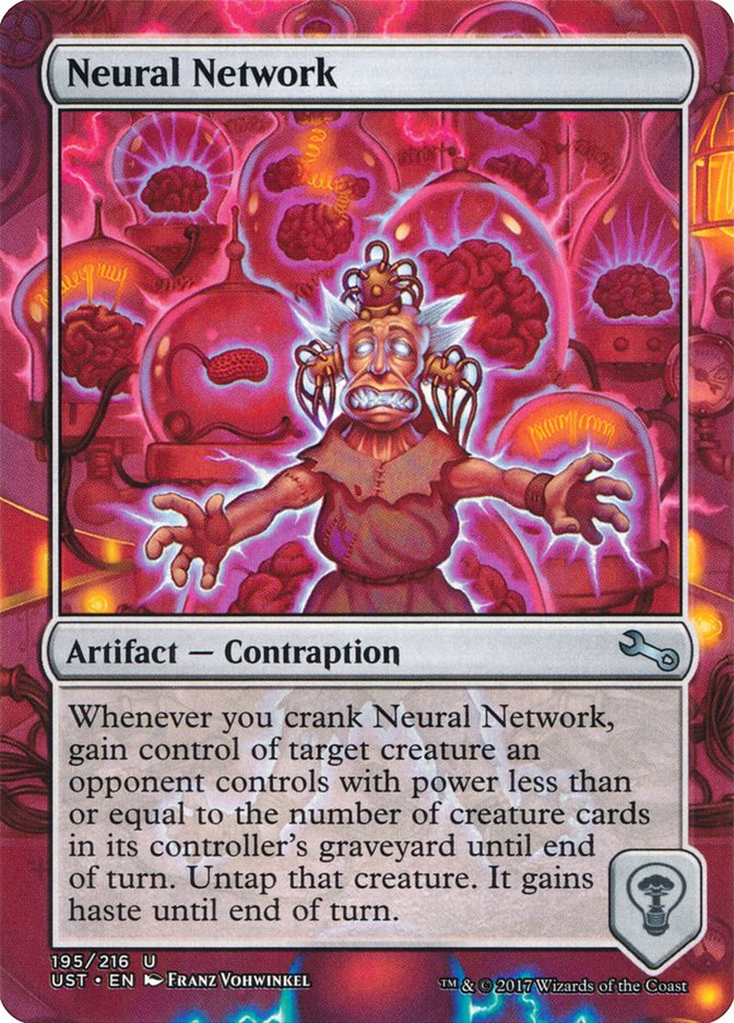 Neural Network [Unstable] Magic: The Gathering