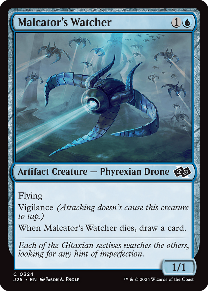 Malcator's Watcher [Foundations Jumpstart] Magic: The Gathering
