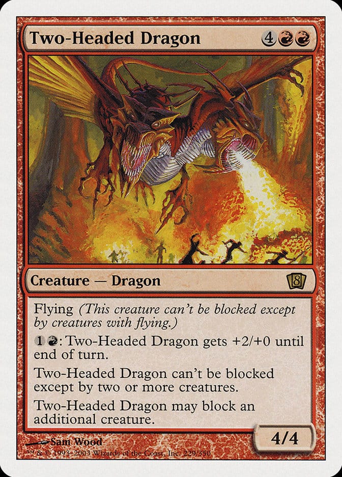 Two-Headed Dragon [Eighth Edition] Magic: The Gathering