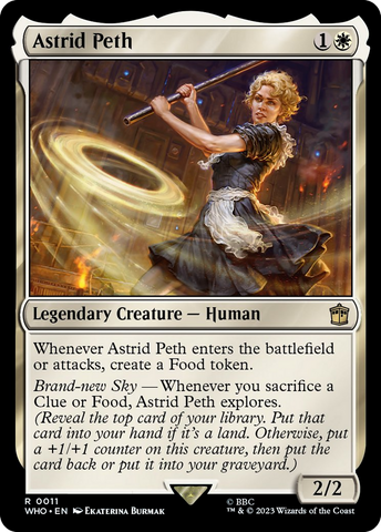 Astrid Peth [Doctor Who] Magic: The Gathering