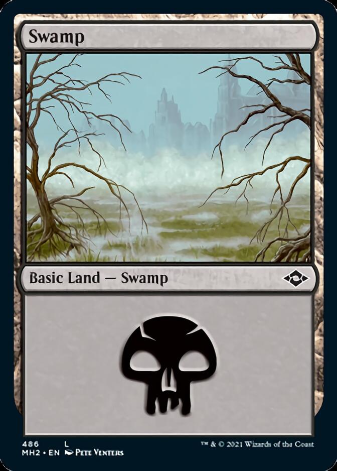 Swamp (486) [Modern Horizons 2] Magic: The Gathering