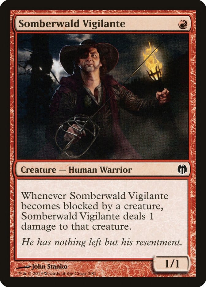 Somberwald Vigilante [Duel Decks: Heroes vs. Monsters] Magic: The Gathering