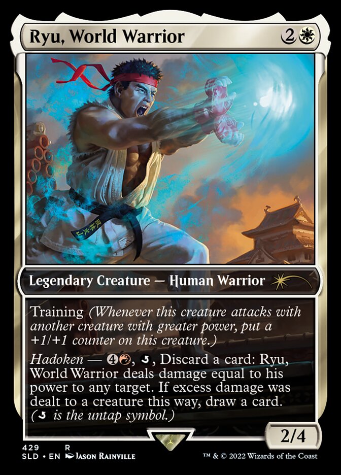 Ryu, World Warrior [Secret Lair Drop Series] Magic: The Gathering