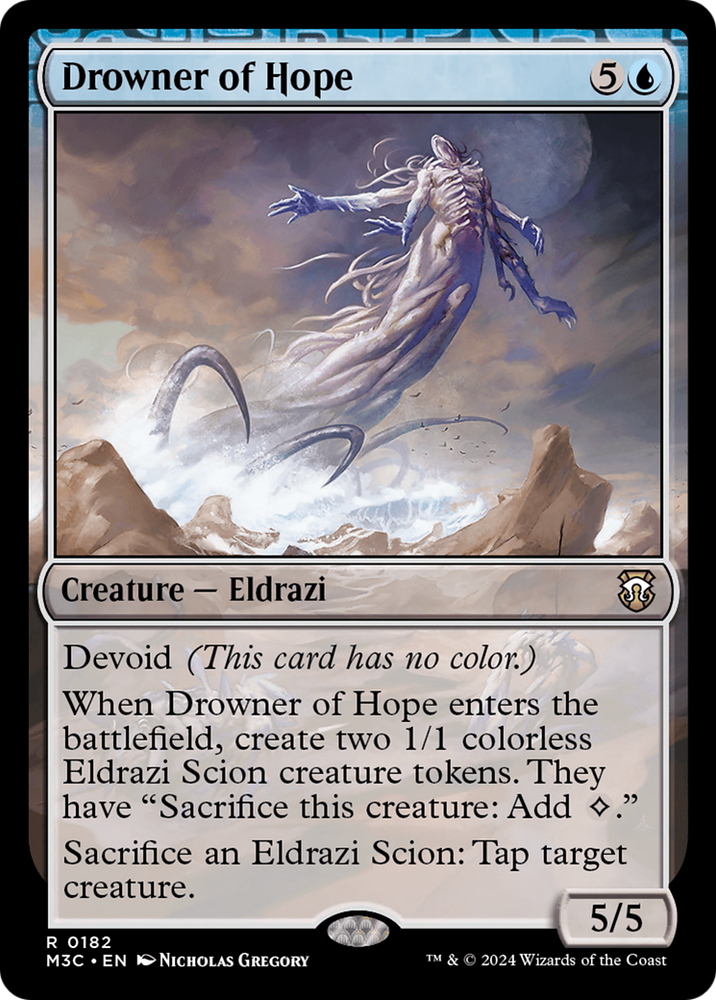 Drowner of Hope [Modern Horizons 3 Commander] Magic: The Gathering