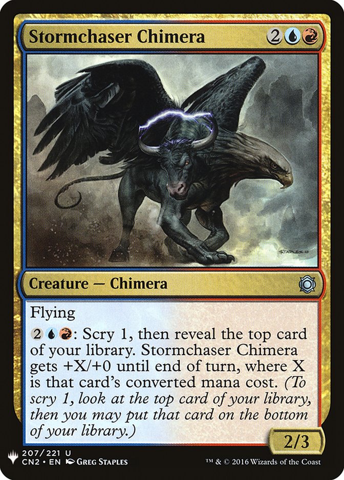 Stormchaser Chimera [Mystery Booster] Magic: The Gathering