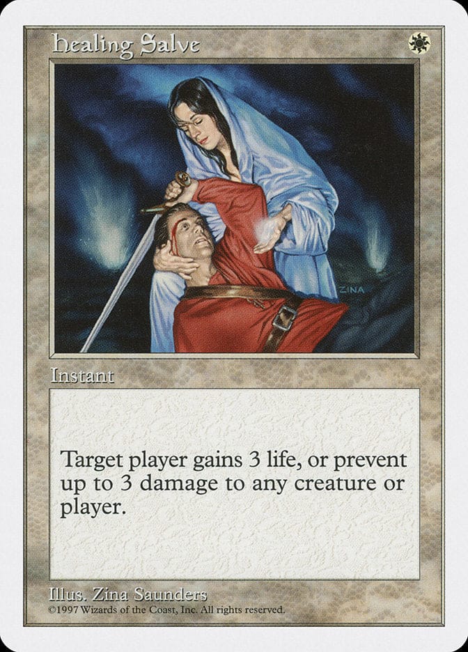 Healing Salve [Fifth Edition] Magic: The Gathering