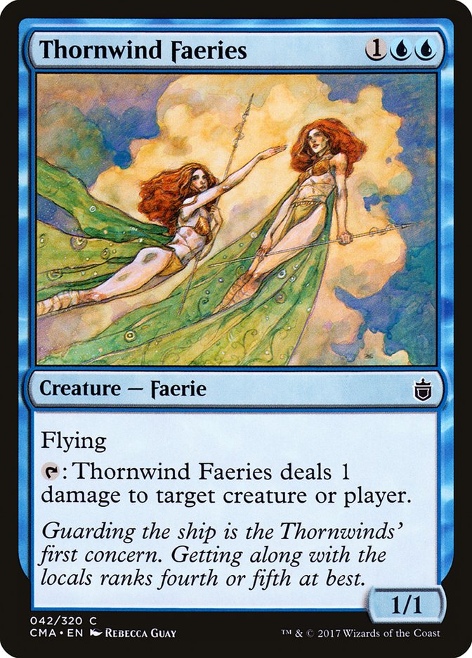 Thornwind Faeries [Commander Anthology] Magic: The Gathering