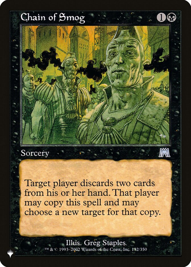 Chain of Smog [The List] Magic: The Gathering