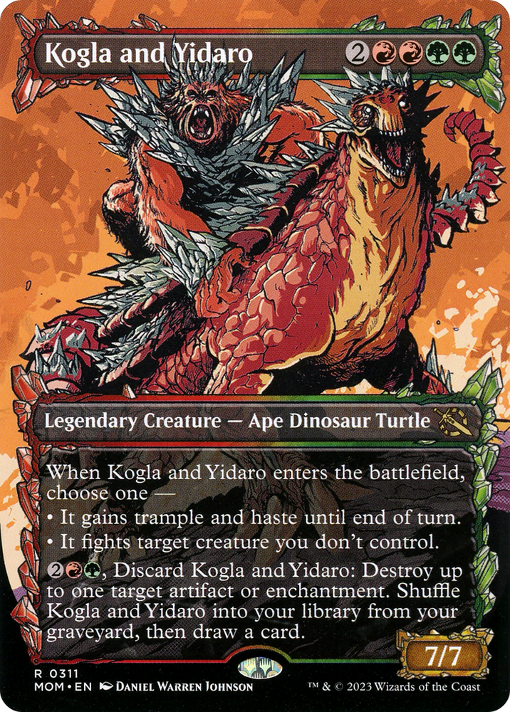 Kogla and Yidaro (Showcase Planar Booster Fun) [March of the Machine] Magic: The Gathering