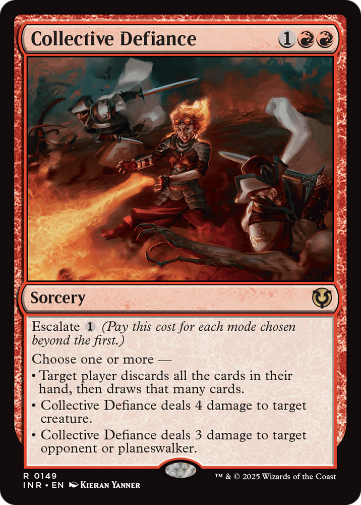 Collective Defiance [Innistrad Remastered] Magic: The Gathering