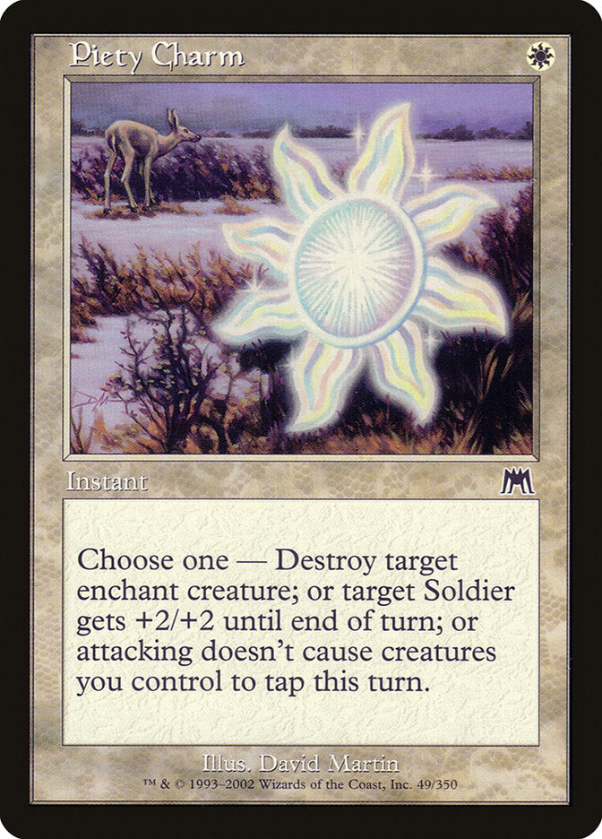 Piety Charm [Onslaught] Magic: The Gathering