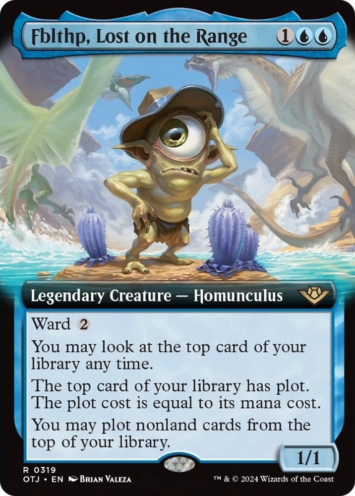 Fblthp, Lost on the Range (Extended Art) [Outlaws of Thunder Junction] Magic: The Gathering