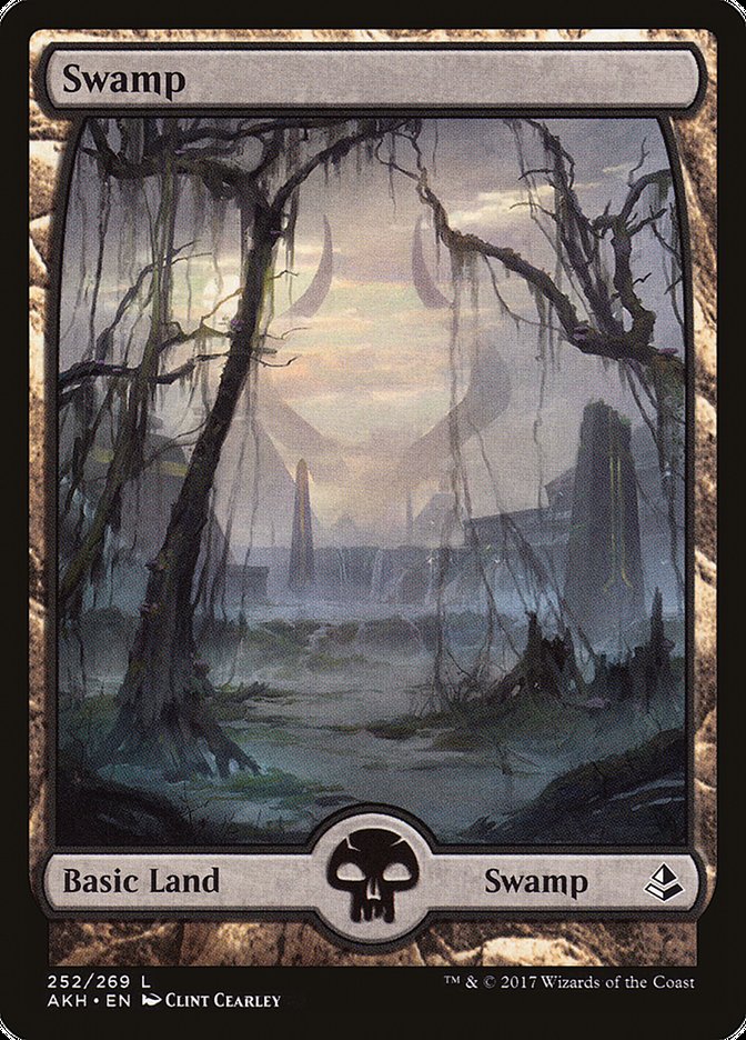 Swamp (252) [Amonkhet] Magic: The Gathering