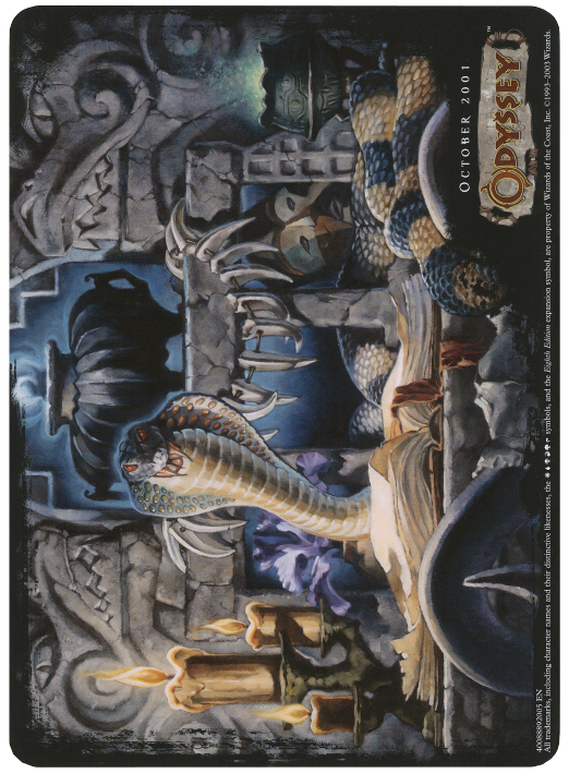 Diabolic Tutor (Oversized) [Eighth Edition Box Topper] Magic: The Gathering