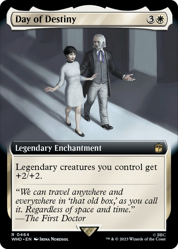 Day of Destiny (Extended Art) [Doctor Who] Magic: The Gathering