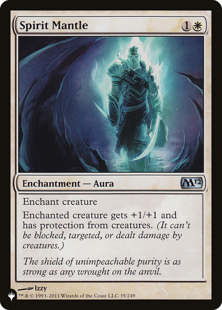 Spirit Mantle [The List] Magic: The Gathering